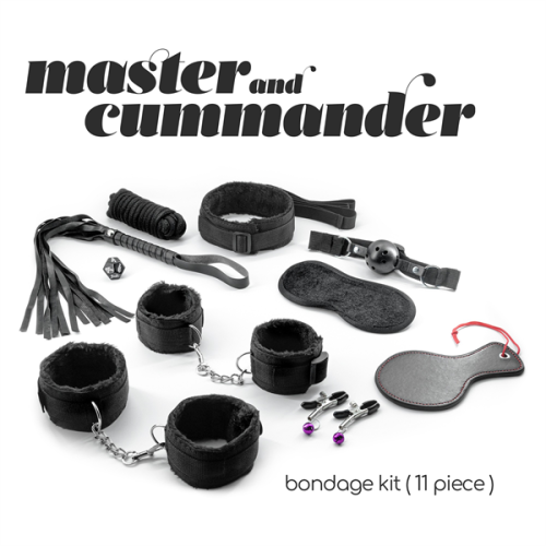 Crushious-Master-and-Cummander-high.png Crushious Kit Bondage Master & Cummander 11 Piezas