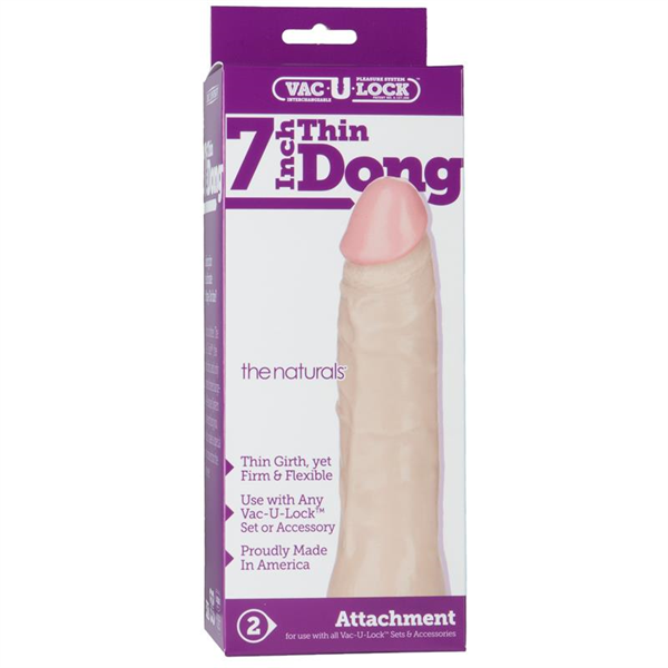 Doc Johnson Vac-U-Lock - Dildo Natural