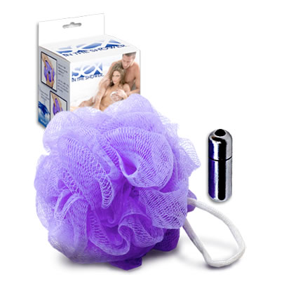 Sportsheets Sexo en la Ducha - Vibrating Mesh Esponja