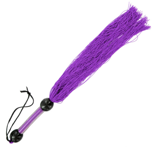 Sportsheets Látigo de goma grande - Purple