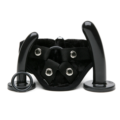 Tantus - Bend Over Principiante arnés Kit Negro