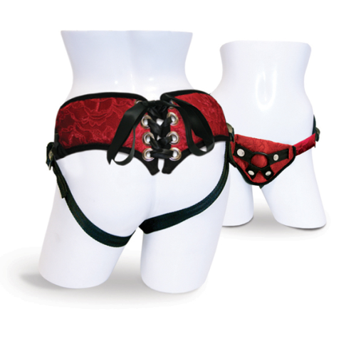 Sportsheets - Red Lace Corsette postizo