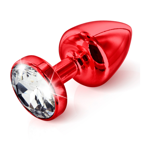 Diogol - Butt Plug Anni redondo rojo 30 mm