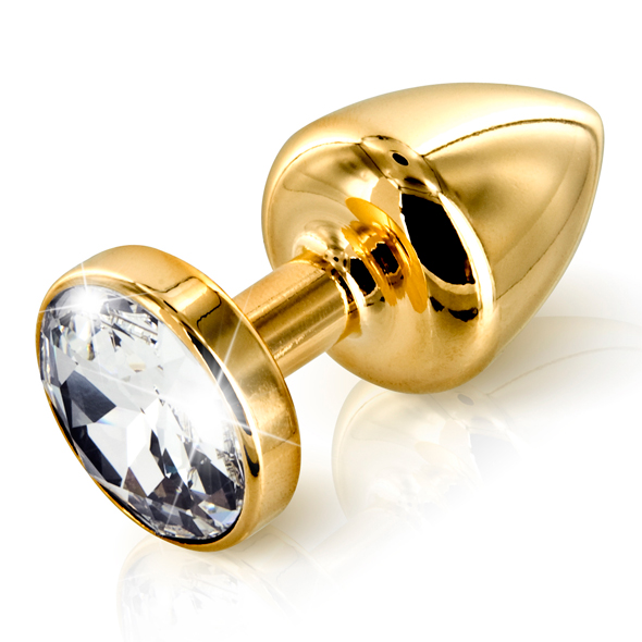 Diogol - Butt Plug Anni oro redondo de 35 mm