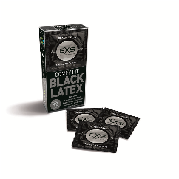 EXS Black Latex 12 uds