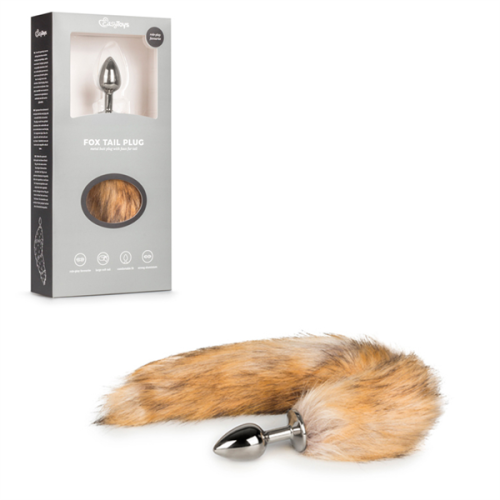 EasyToys Plug Anal Cola de Zorro 6 cm.