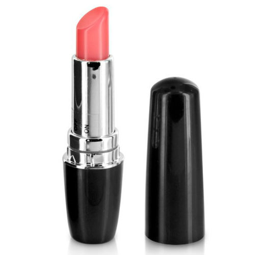 Glamy Pintalabios Vibrador Negro
