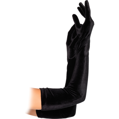 Guantes-Saten-Negros-Baci-j1-high.png Baci Lingerie Guantes Negros de Satén