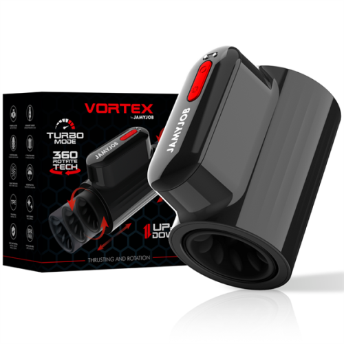 Jamyjob Vortex Masturbador Con Empuje y Rotación 360