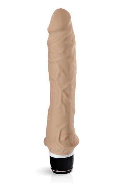 Seven-Creations-XLFlesh-high.png Seven Creations Vibrador Clásico Realístico Extra Grande (Carne)
