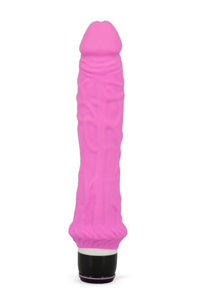 Seven-Creations-XLRosa-high.png Seven Creations Vibrador Clásico Realístico Extra Grande (Rosa)