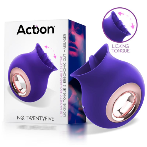 Action No. TwentyFive Estimulador de Lengua Ergonómico