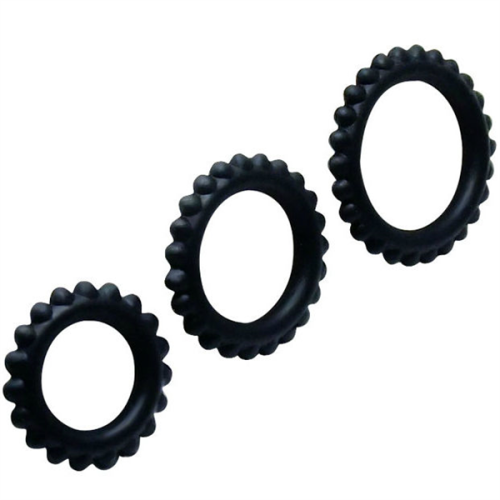 baile-for-him-baile-titan-set-3pcs-cock-ring-black-28-24-19-cm-high.png Baile Titan Set 3pcs Cock Ring Black 2.8 + 2.4 + 1.9 Cm