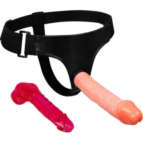 baile-harness-collection-baile-harness-doble-dildo-142cm-20cm-high.png Baile Strap-on 2 Dildos Ciberskyn 15 Cm