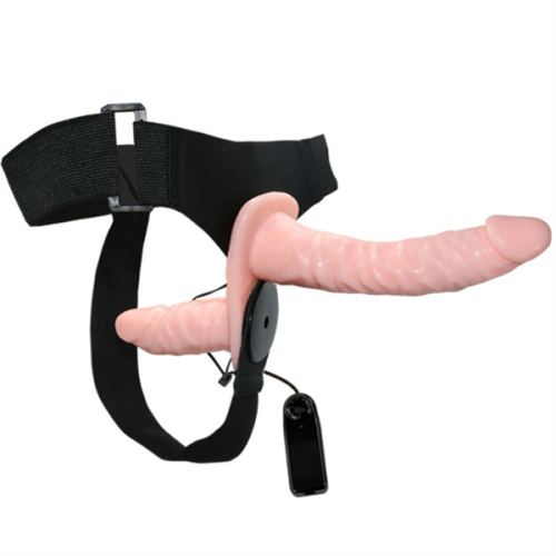 baile-harness-collection-strap-on-con-dildo-doble-color-natural-high.png Baile Ultra Passionate - Strap-on Con Dildo Doble