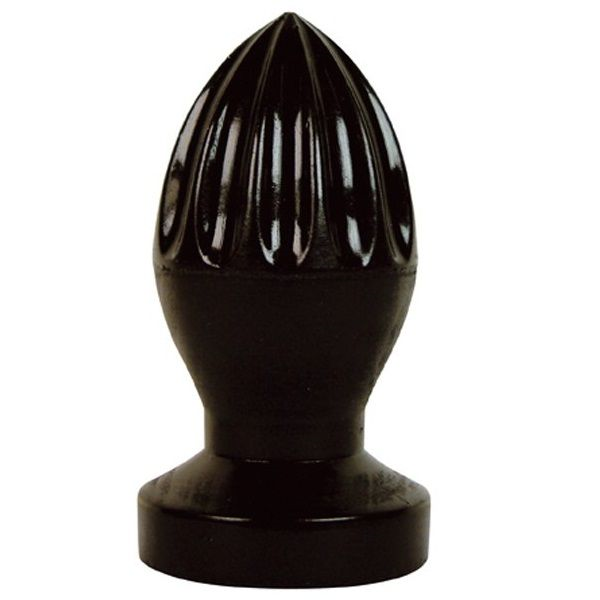 Belgo-prism Plug  Anal  All Black Suave 11 Cm