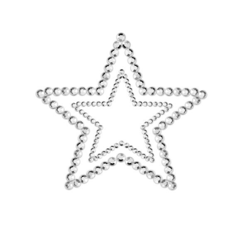 Bijoux Indiscrets Mimi Start Cubre Pezones Plata