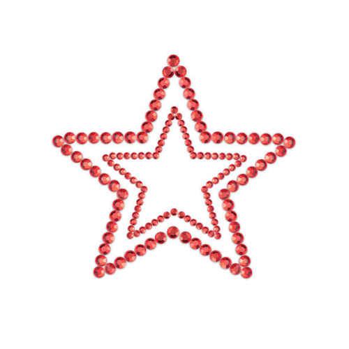Bijoux Indiscrets Mimi Start Cubre Pezones Rojo
