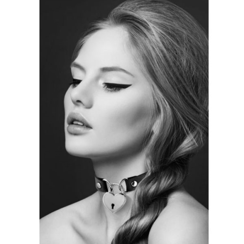 bijoux-pour-toi-collar-corazon-candado-negro-high.png Bijoux Pour Toi Collar Candado Corazón Negro