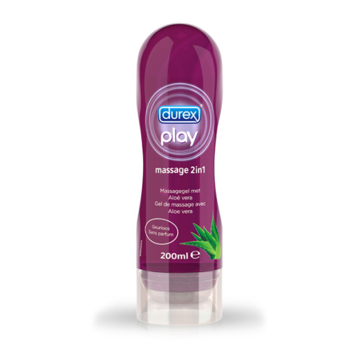 Durex Lubricante Masaje 2 en 1 - Aloe Vera 200ml