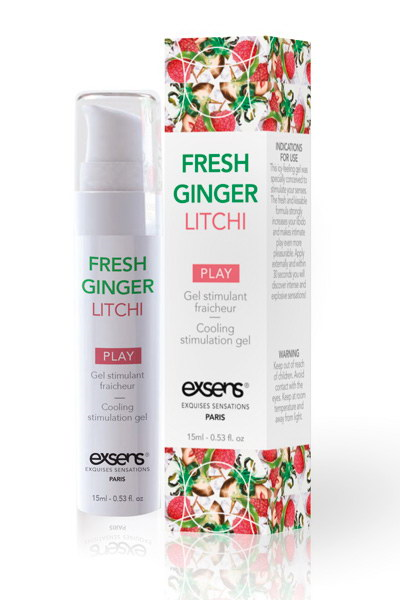 Exsens Gel Efecto Frescor de Gengibre fresco y Litchi
