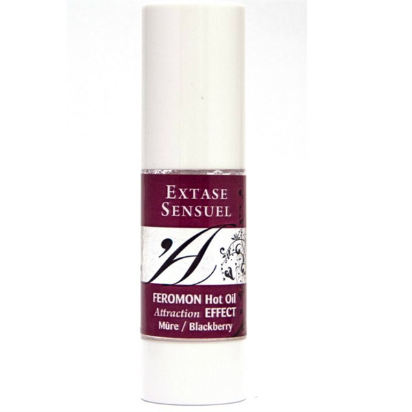 Extase Sensuel Aceite De Masaje Efecto Calor Con Feromonas Mora 30ml