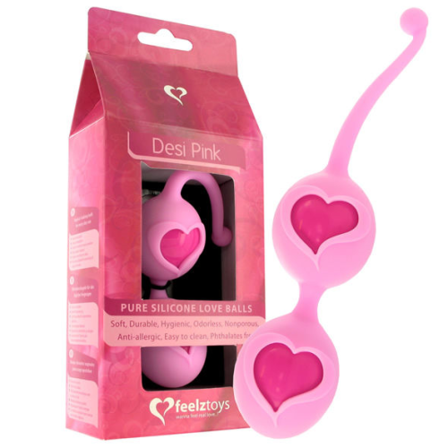 Feelztoys Desi Bolas Chinas Rosa.