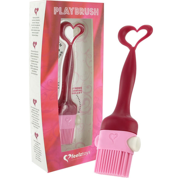 Feelztoys Playbrush Vibrador Forma De Pincel.
