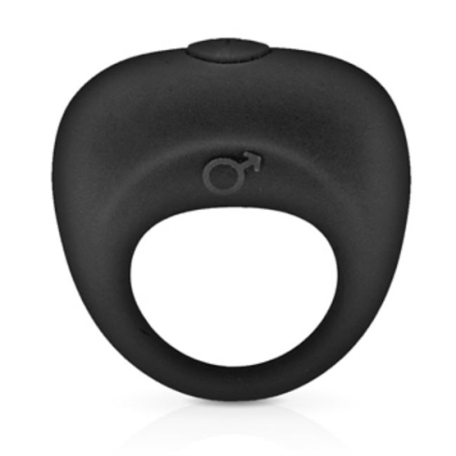 Glamy Vibrating Anillo Negro