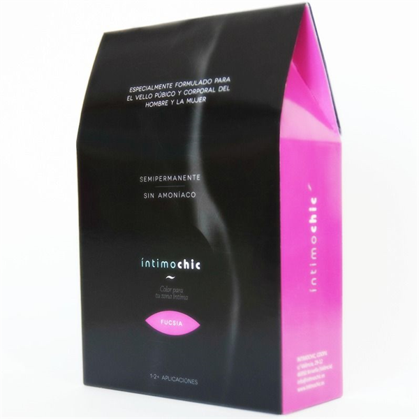 Intimochic Tinte Para El Vello Púbico Y Corporal / Fucsia