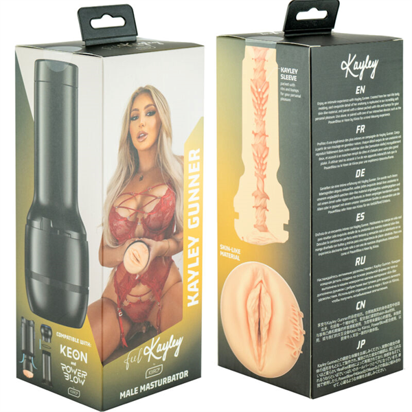 Kiiroo - Feel Kayley Gunner By Kiiroo Stars Collection Strokers
