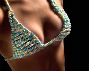 Spencer & Fleetwood Sujetador de Caramelo Chica (Candy Bra)