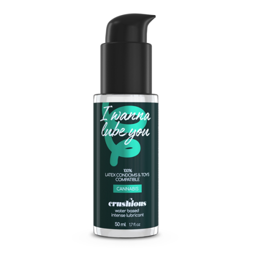 Crushious Lubricante A Base De Agua Cannabis 50 Ml