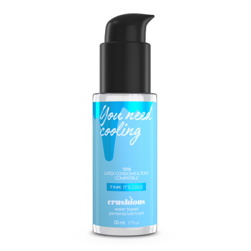 Crushious Lubricante Con Efecto Frío 50 Ml
