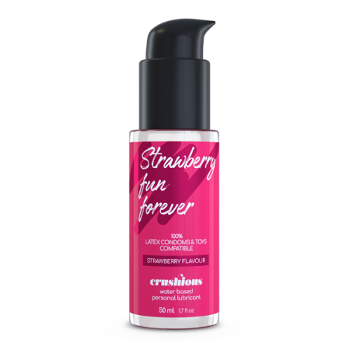Crushious Lubricante Con Sabor A Fresa 50 Ml