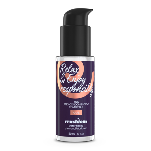 Crushious Lubricante A Base de Agua Anal 50 Ml