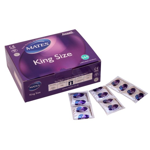 Manix / Mates King Size Granel (144 pcs)