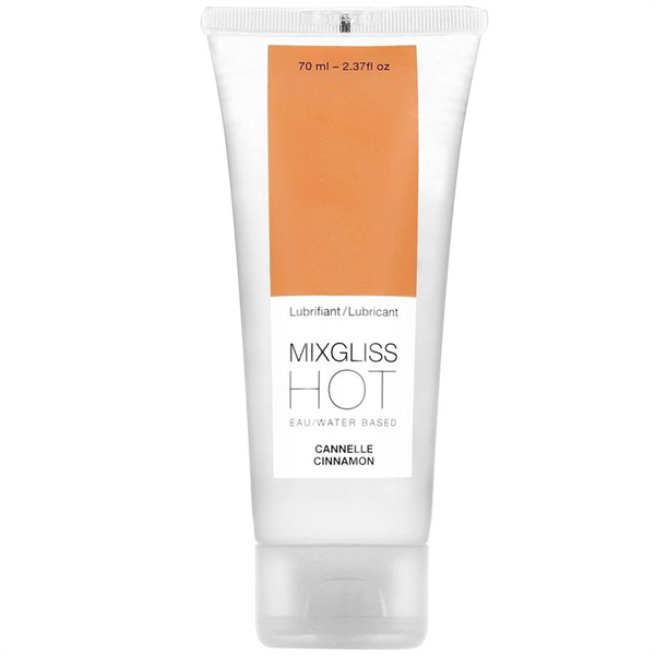Mixgliss Hot Lubricante Efecto Calor Sabor A Canela 70ml