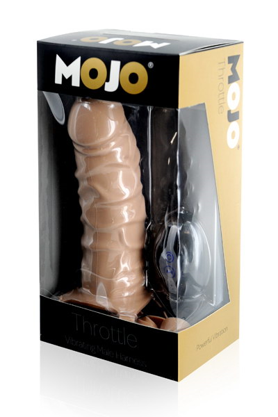 mojo-throttlr-flesh-high.png Mojo Throttle Flesh Arnés con Vibración Realista