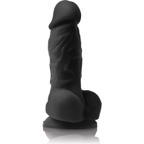 Nsnovelties Colours Pleasures Realístico 4" - Negro
