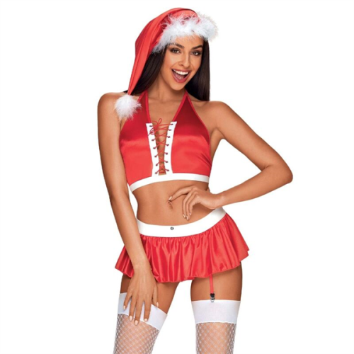 Obsessive Ms Claus Set Navidad Xxl/Xxxl