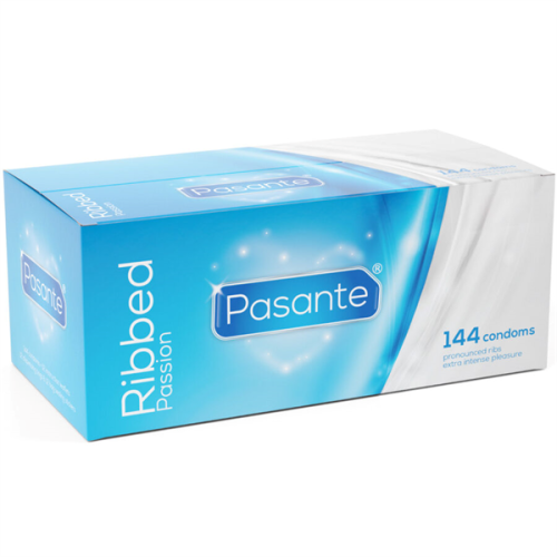 pasante-ribbed-passion-preservativos-caja-144-unidades-high.png Pasante - Ribbed Passion Preservativos Caja 144 Unidades
