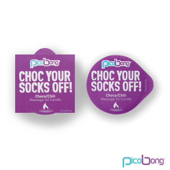Picobong Choc Your Socks Off Massage Oil Candle