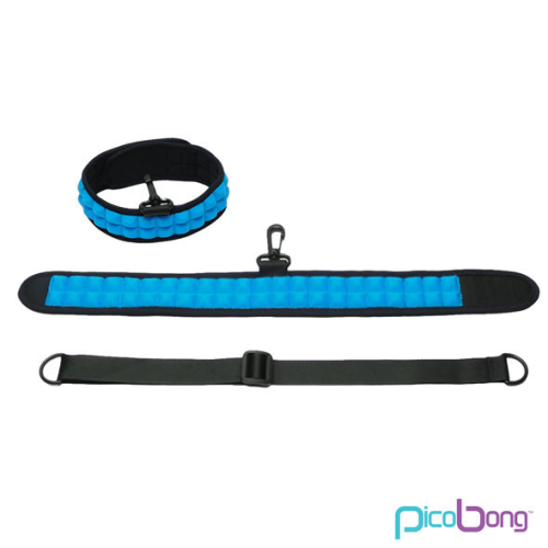 Picobong Speak No Evil Choker Collar Azul