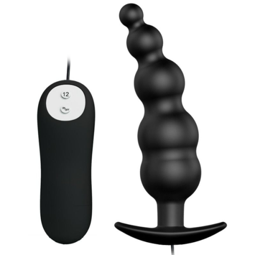 Pretty Love Plug Anal Silicona 12 Modos Vibracion