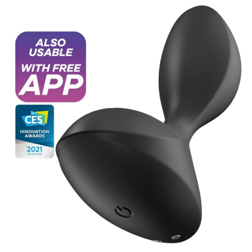 Satisfyer Sweet Seal Plug Vibrador - Negro
