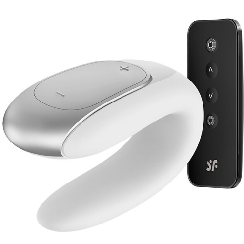 satisfyer-double-fun-partner-vibrator-blanco-high.png Satisfyer Double Fun C/ Mando Y App Blanco