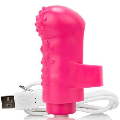 Screaming O Dedal Recargable Fing O Rosa