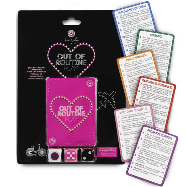 Secretplay Juego de Parejas - Cambia Tu Rutina