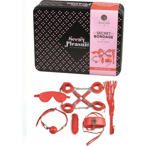 Secretplay Secret Play Bdsm Set 8pcs Rojo